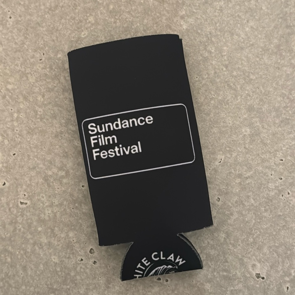 Brand New Sundance Film Festival White Claw Coozy Drink Insulator 2024